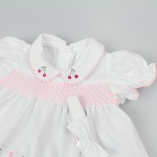 K14226: Baby Girls Dress, Pant & Headband Set (NB-6 Months)